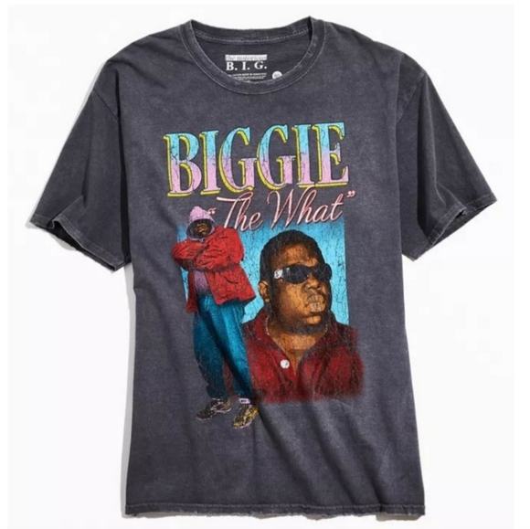 The Notorious BIG Retro Graphic Print Tee Shirt - Picture 1 of 6